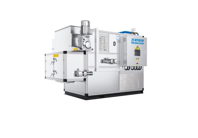 Low Noise Sludge Belt Dryer With High Heat Exchange Efficiency And Fully Automated Waste Heat Recirculation