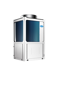 High Efficiency Commercial Air Source Heat Pump Water Heater EVI Low Temperature System for Hotel School and Hospital